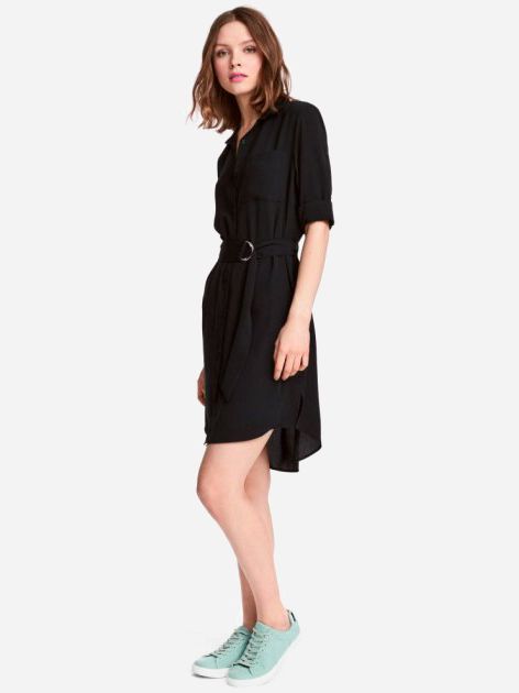 

Платье H&M 3hm05330029 32 Черное