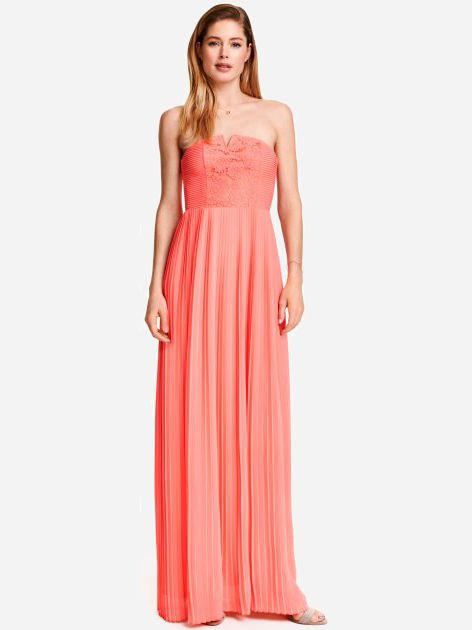 

Платье H&M 3hm05330052 32 Оранжевое