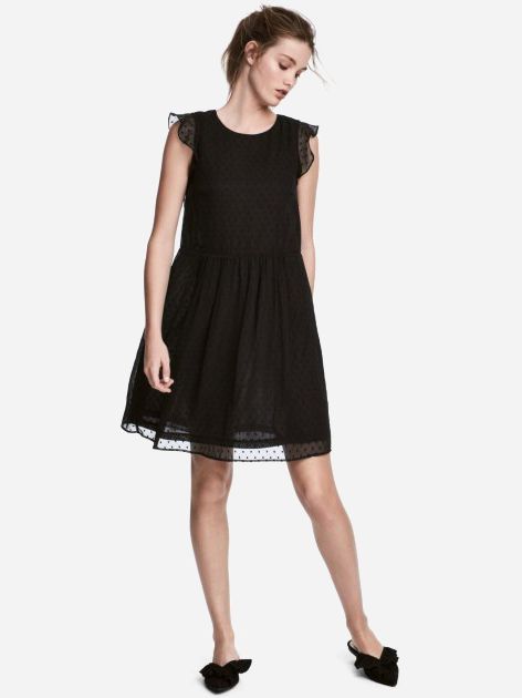 

Платье H&M 3hm05300005 38 Черное