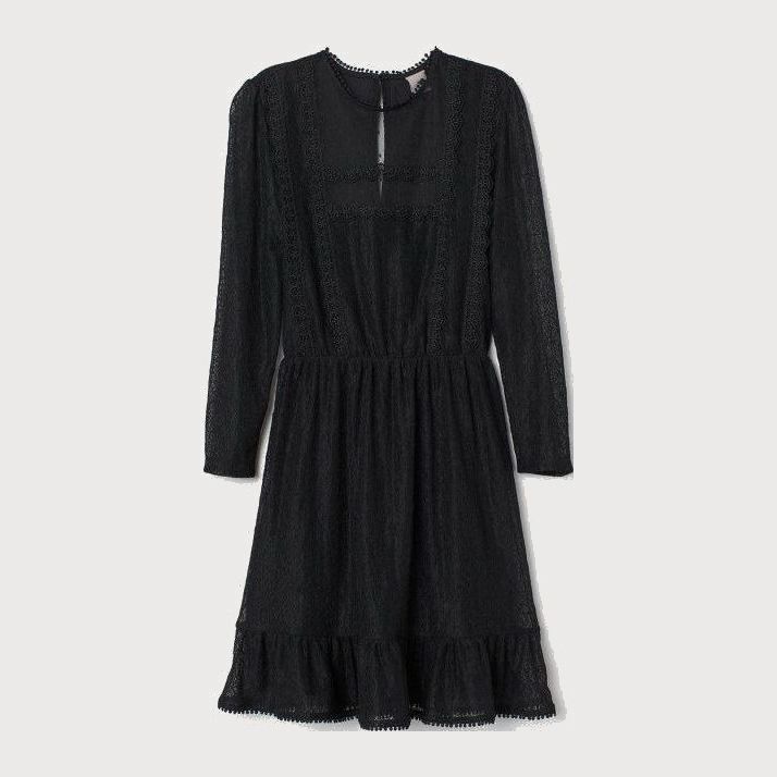 

Платье H&M 71267597 38 Черное