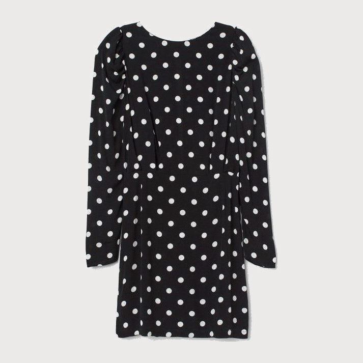 

Платье H&M 8062430 38 Черное с белым