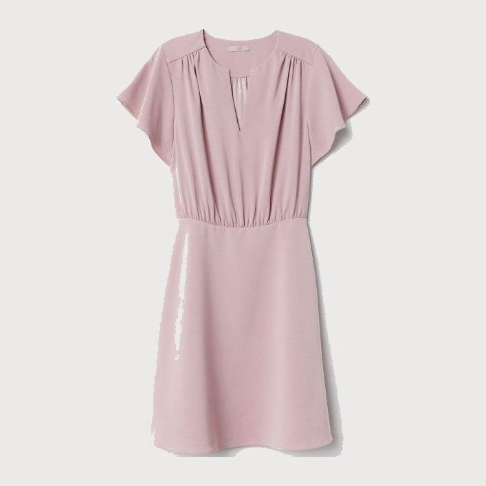 

Платье H&M 0723341-9  Пудра, Платье H&M 0723341-9 46 Пудра