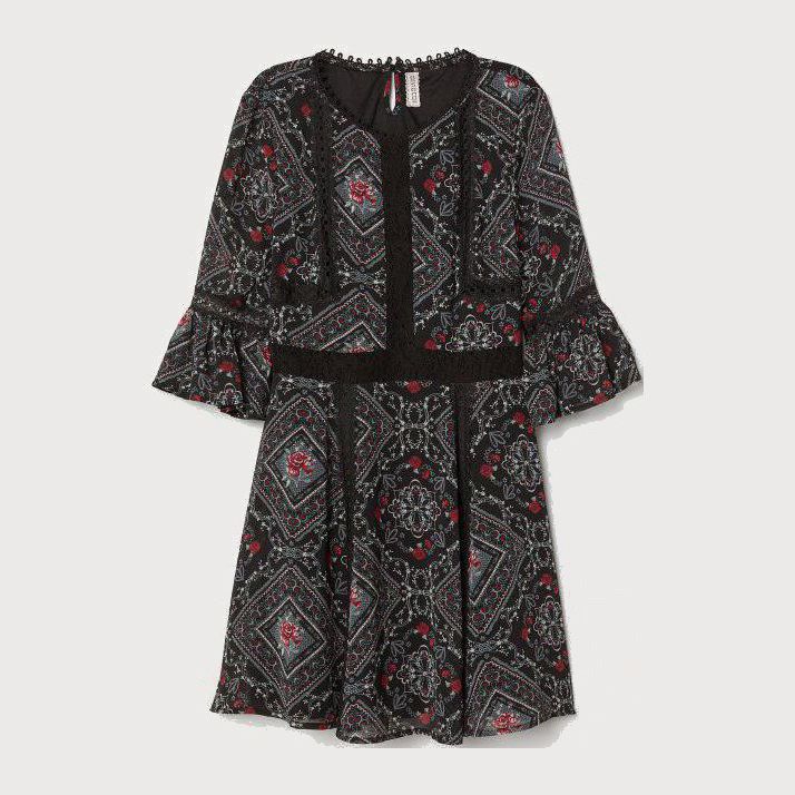 

Платье H&M 6595638-ADMZ 40 Черное