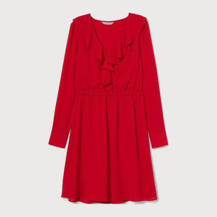 

Платье H&M 312-8079220  Красное, Платье H&M 312-8079220 38 Красное