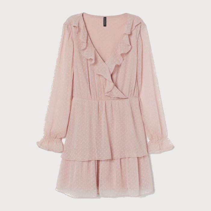 

Платье H&M 0862970-1 38 Пудровое