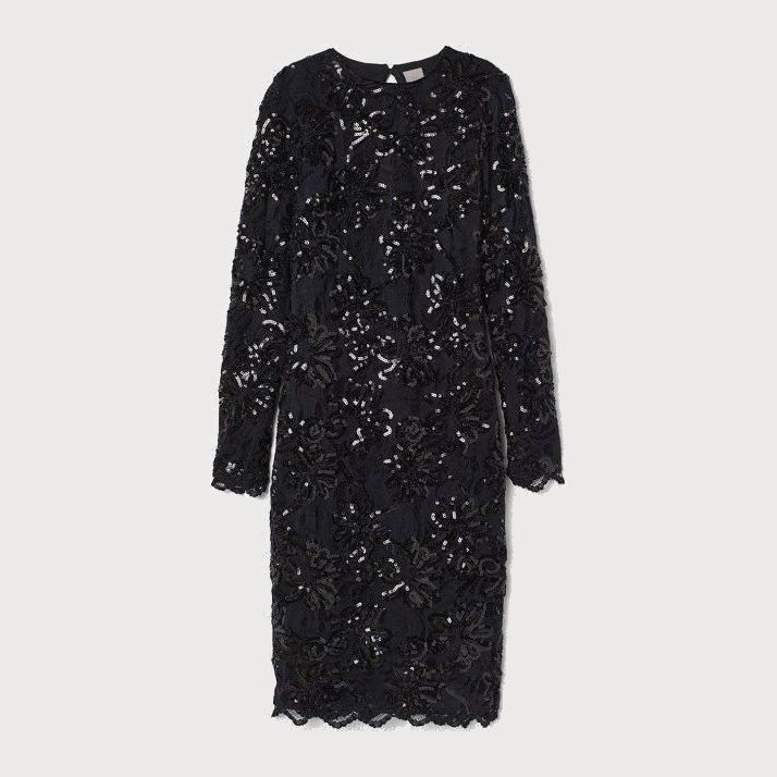 

Платье H&M 842972 36 Черное