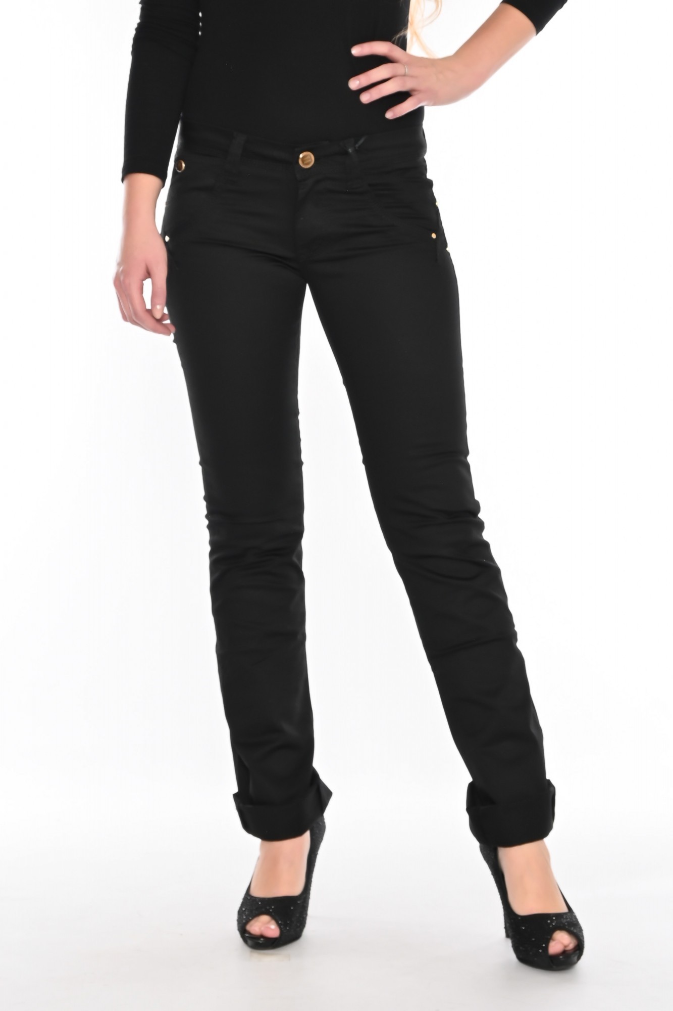 

Брюки OMAT jeans 9801-569 W  Чёрные, Брюки OMAT jeans 9801-569 W 25 Чёрные