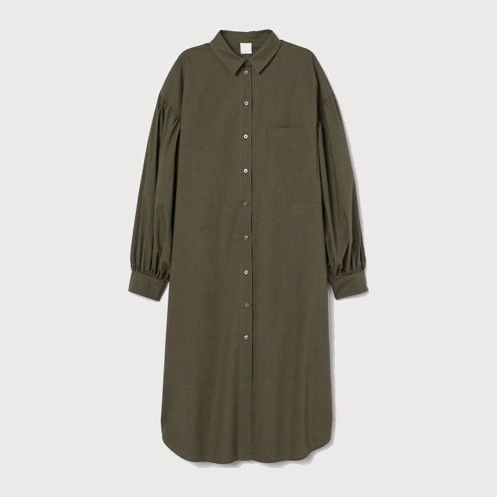 

Платье H&M 2302-8568081 XS Хаки
