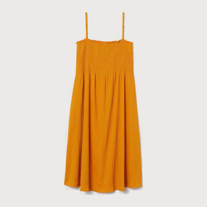 

Платье H&M 060898676 4XL Темно-желтое