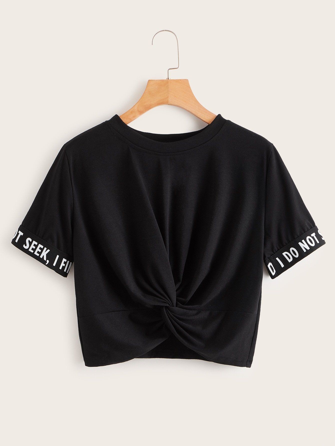 

Футболка кроп-топ malina женский бублик черный, Футболка кроп-топ malina женский бублик черный M