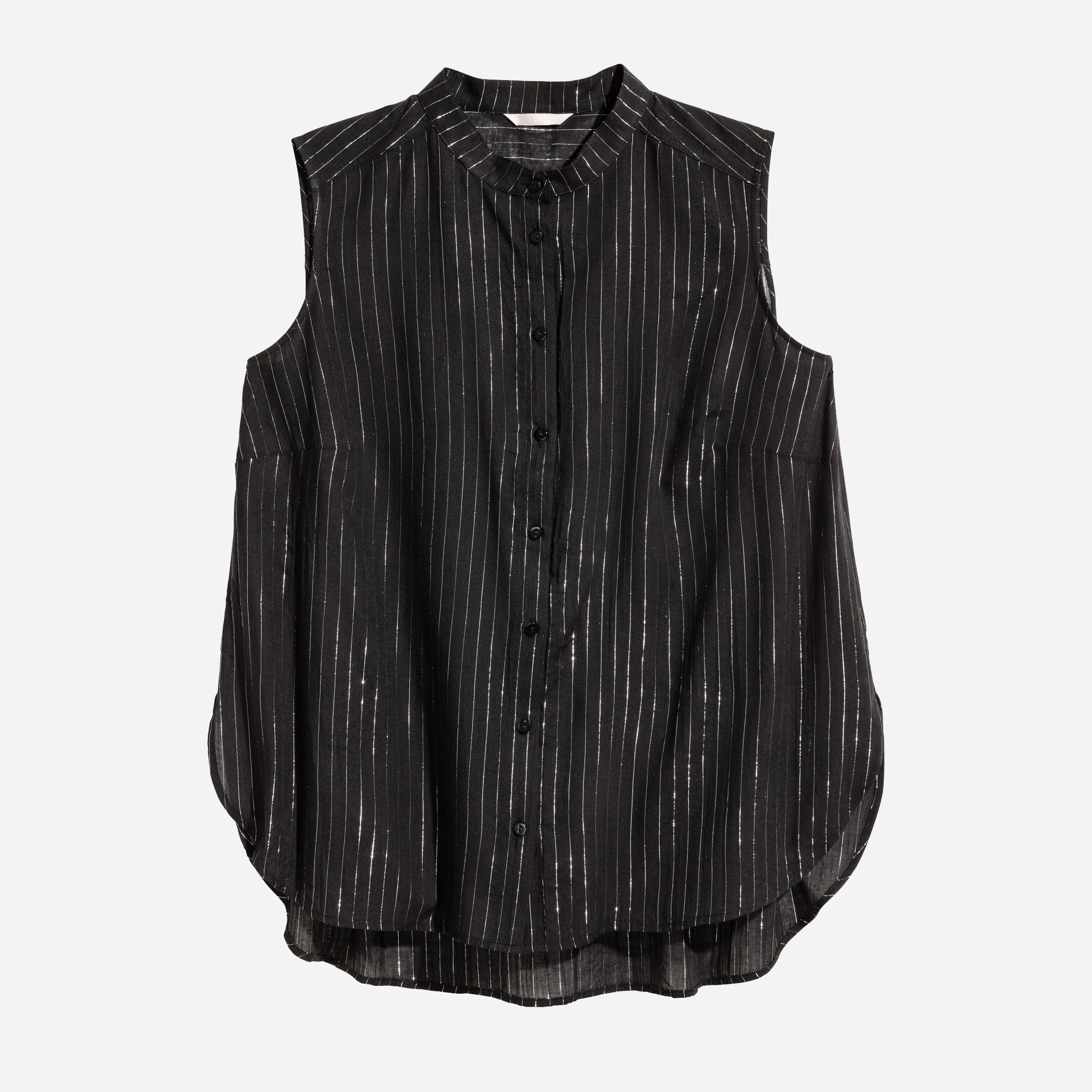 

Блузка H&M 66383658  Черная, Блузка H&M 66383658 48 Черная