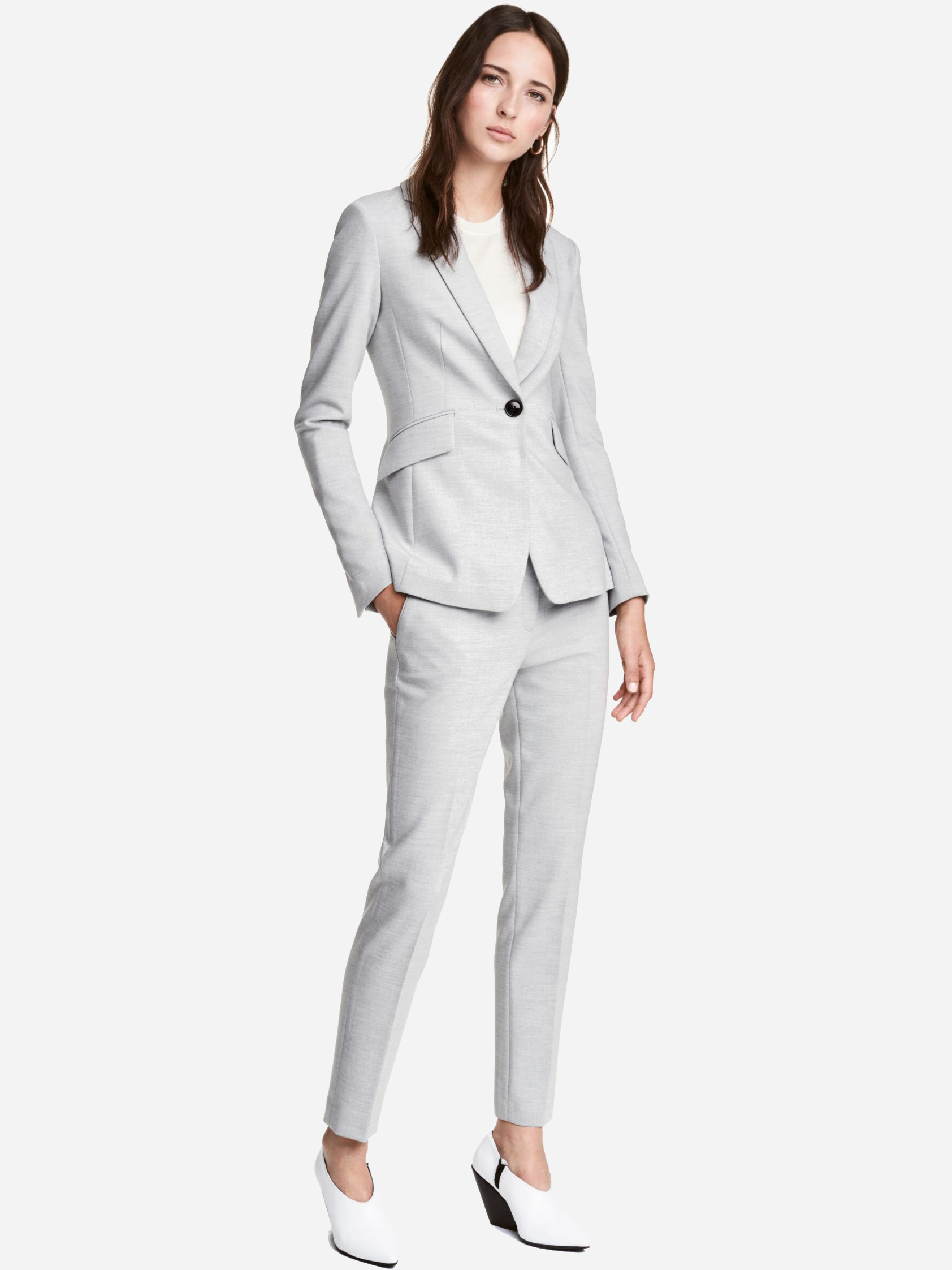 

Брюки H&M 2065227 44 Серые