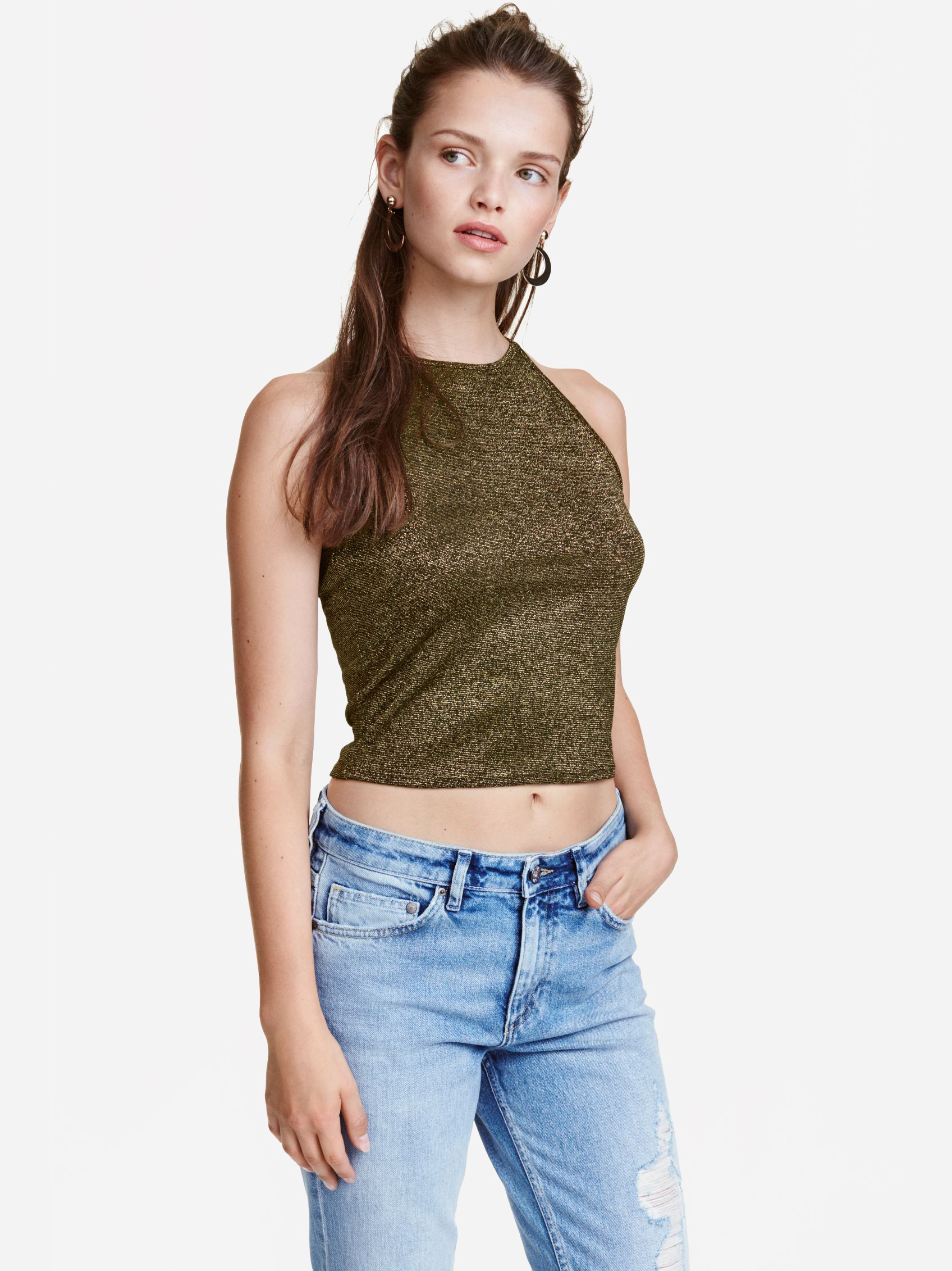 

Топ H&M 37188787  Черный, Топ H&M 37188787 XS Черный