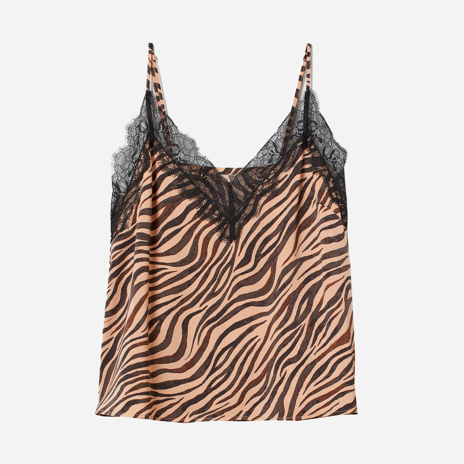 

Пижамная майка H&M 7878353 L Бежевая