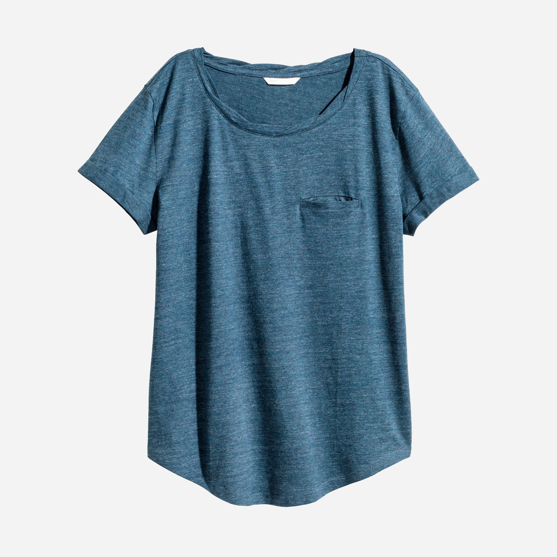 

Футболка H&M 1108602 L Темно-синяя