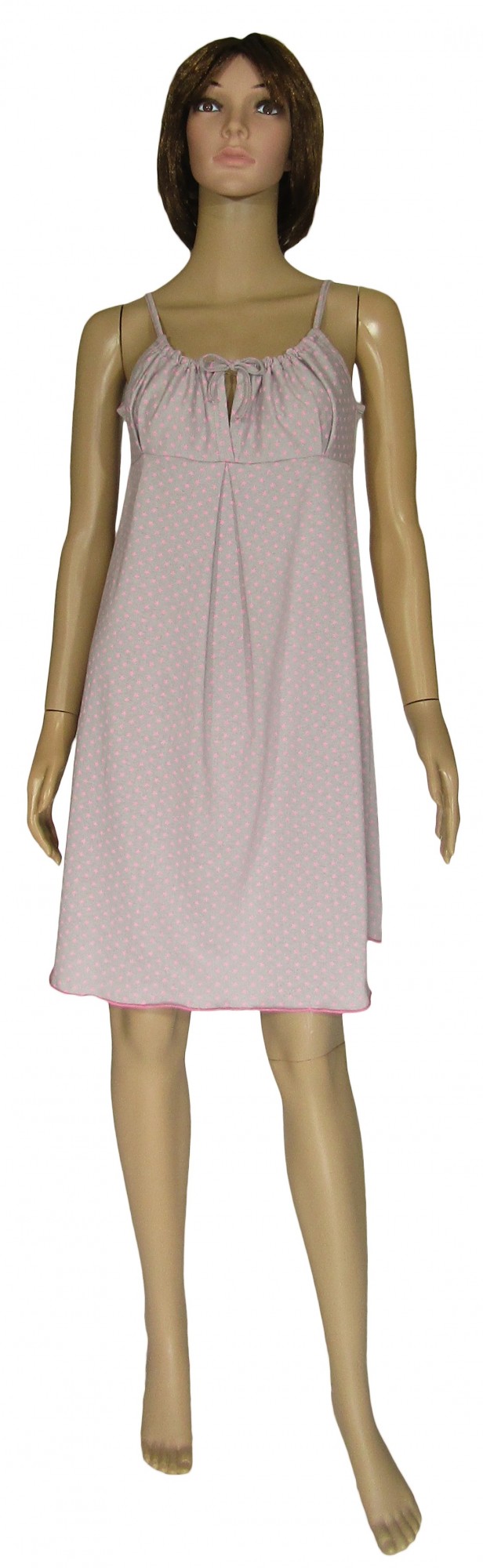 

Ночная рубашка трикотажная Укртрикотаж Оla коттон  Серо-розовая, Ночная рубашка трикотажная Укртрикотаж Оla коттон 46 Серо-розовая