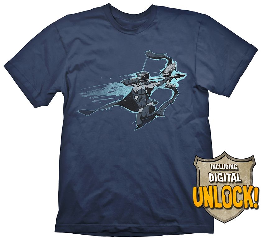 

Футболка Gaya DOTA 2 T-Shirt - Drow Ranger + Ingame Code, XXL