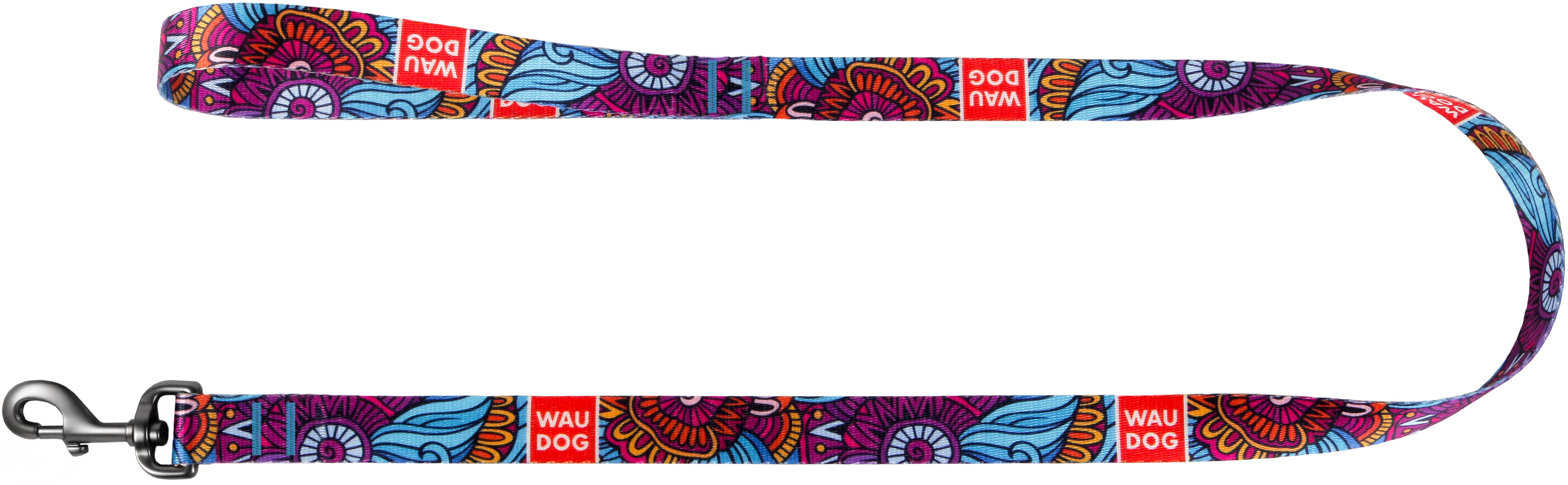 Акція на Поводок для собак нейлоновый Collar WAUDOG Nylon, рисунок "Лето" , L, Ш 25 мм, Дл 122 см (4604) від Rozetka UA