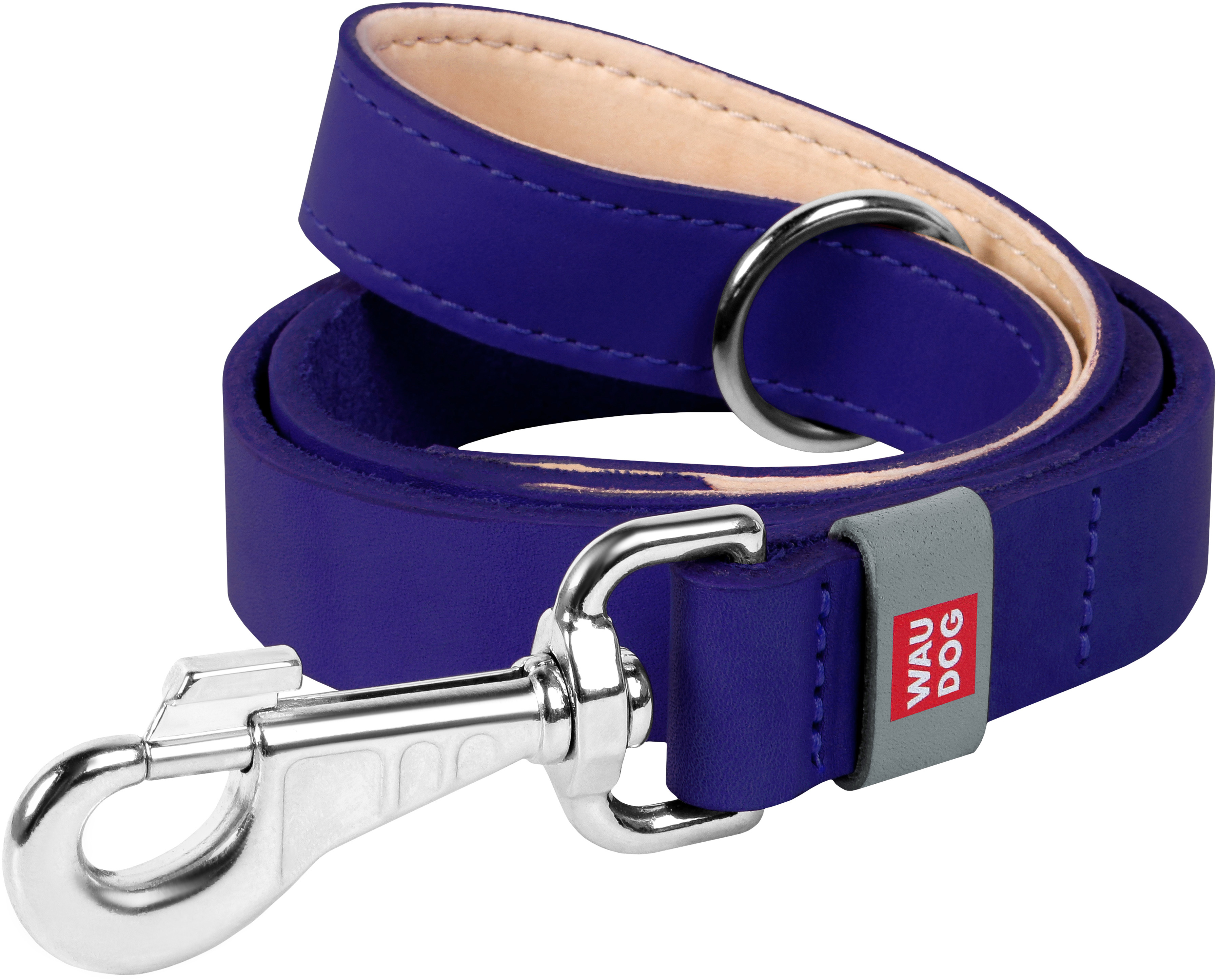 

Поводок для собак кожаный Collar WAUDOG Classic, M-XXL, Ш 25 мм, Дл 122 см (08159)