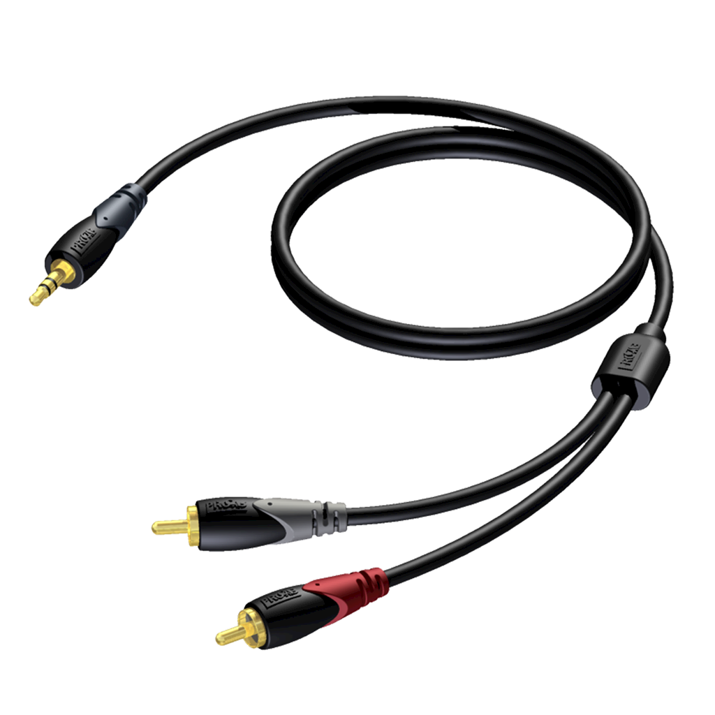 

Коммутационный кабель Mini-Jack 3,5 — 2хRCA 20 м Procab CLA711/20