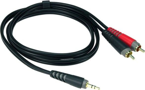 

Коммутационный кабель Mini Jack— 2хRCA 6 м KLOTZ AY70600