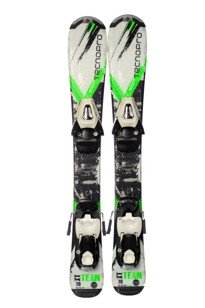 

Лижі дитячі Tecnopro XT Team 70 White Green Б/У