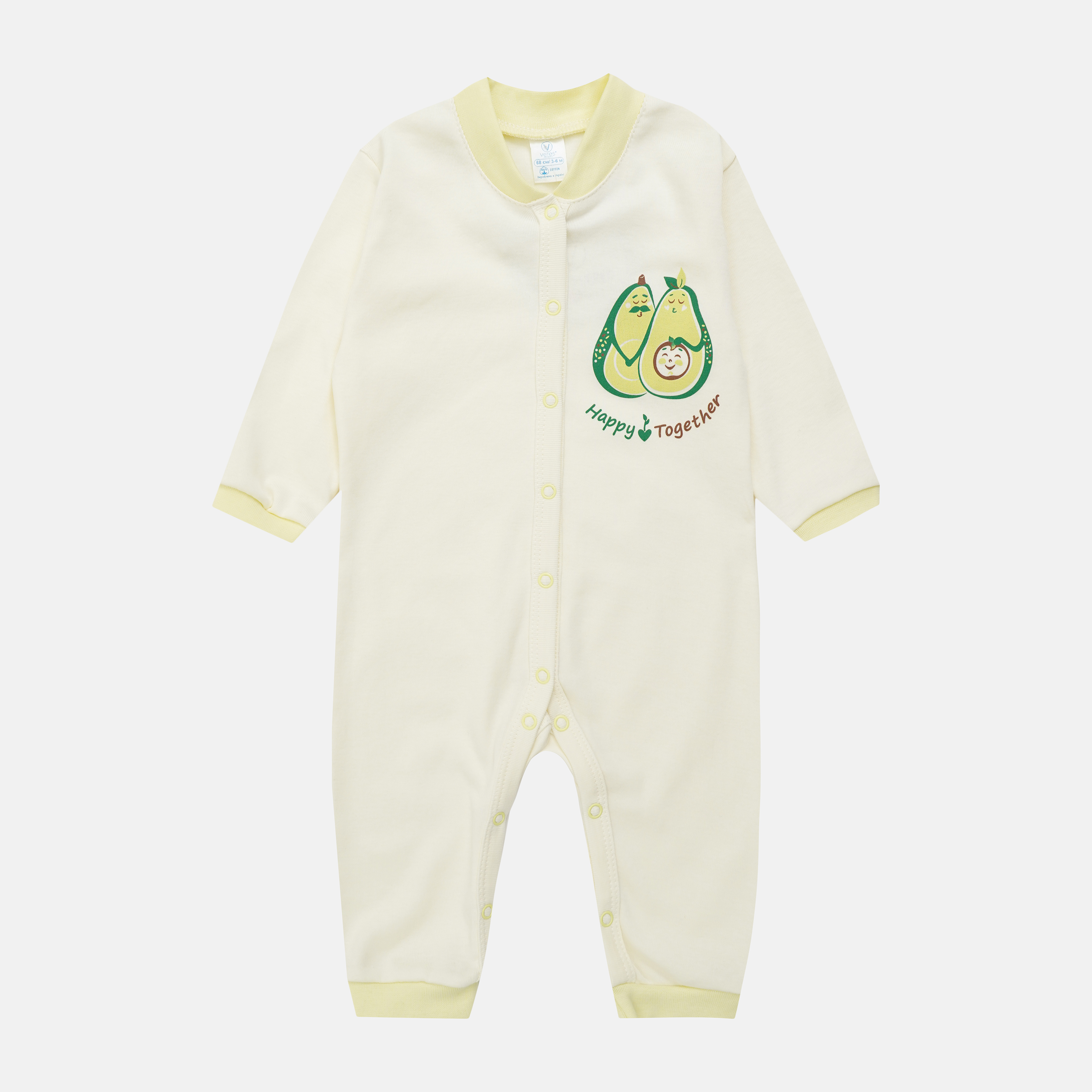 

Человечек Baby Veres Avocado 101-3.95 74 см Светло-желтый (2000010010974)