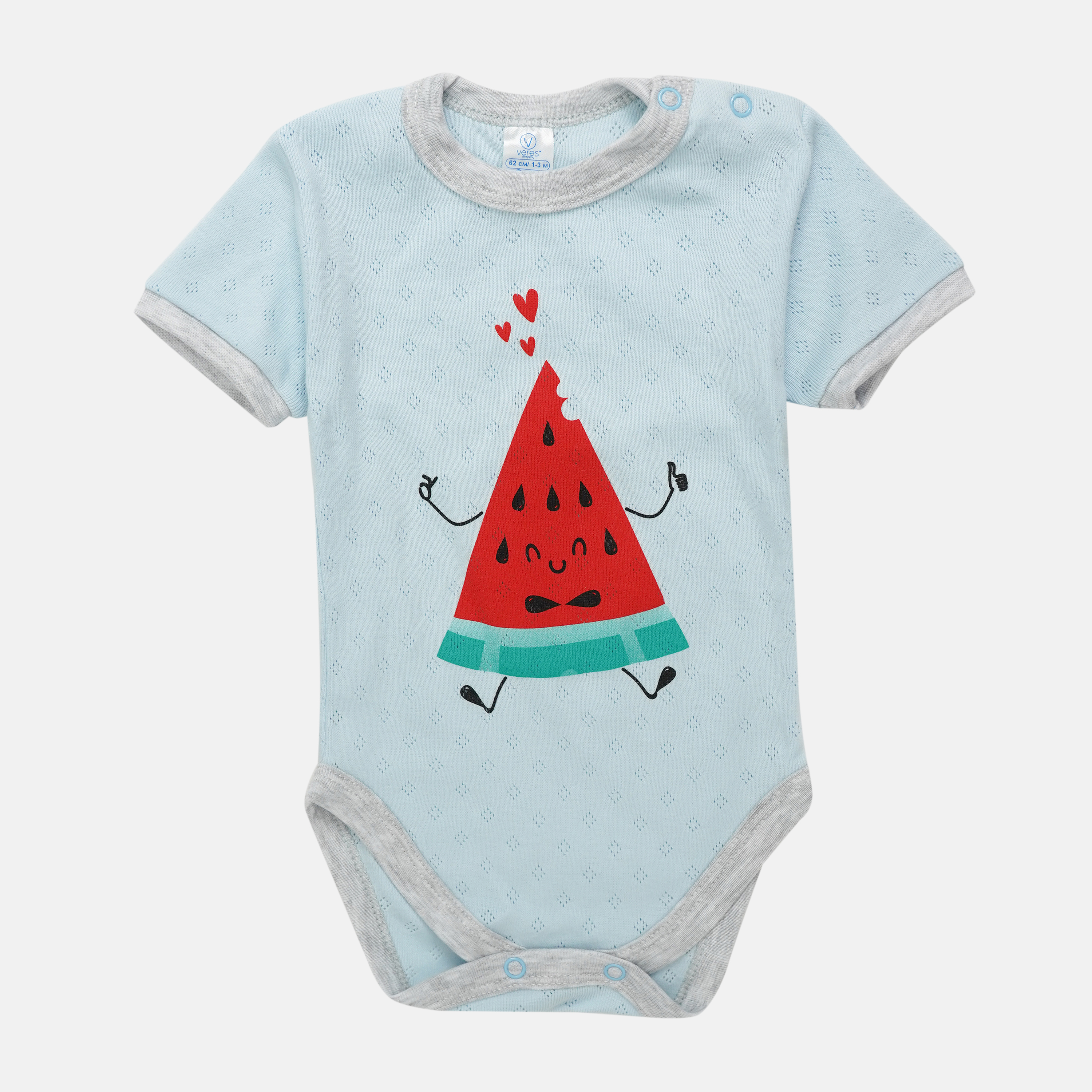 

Боди-футболка Baby Veres Watermelon 102-4.38-1 74 см Голубая