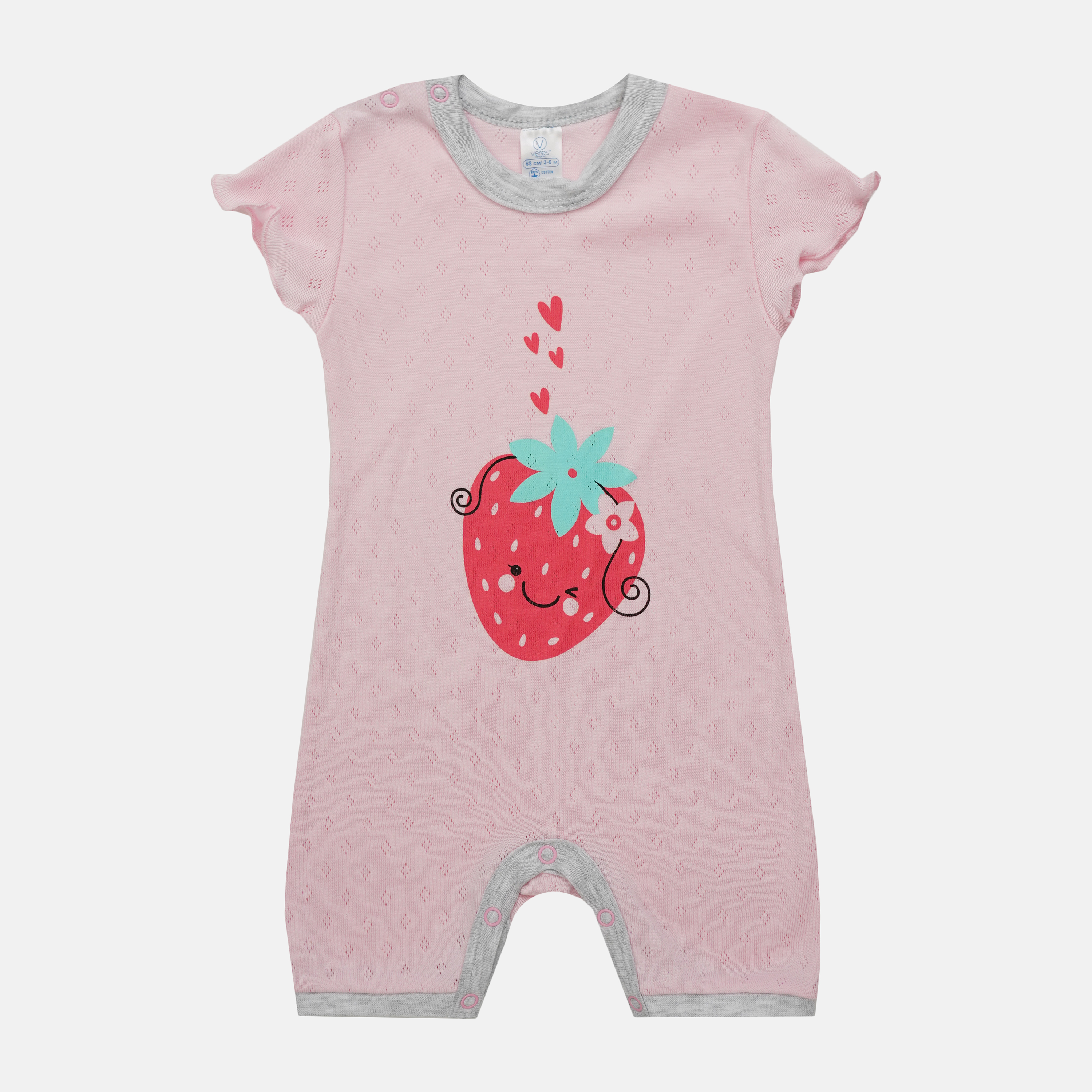 

Песочник Baby Veres Strawberry 111.37-2 74 см Розовый