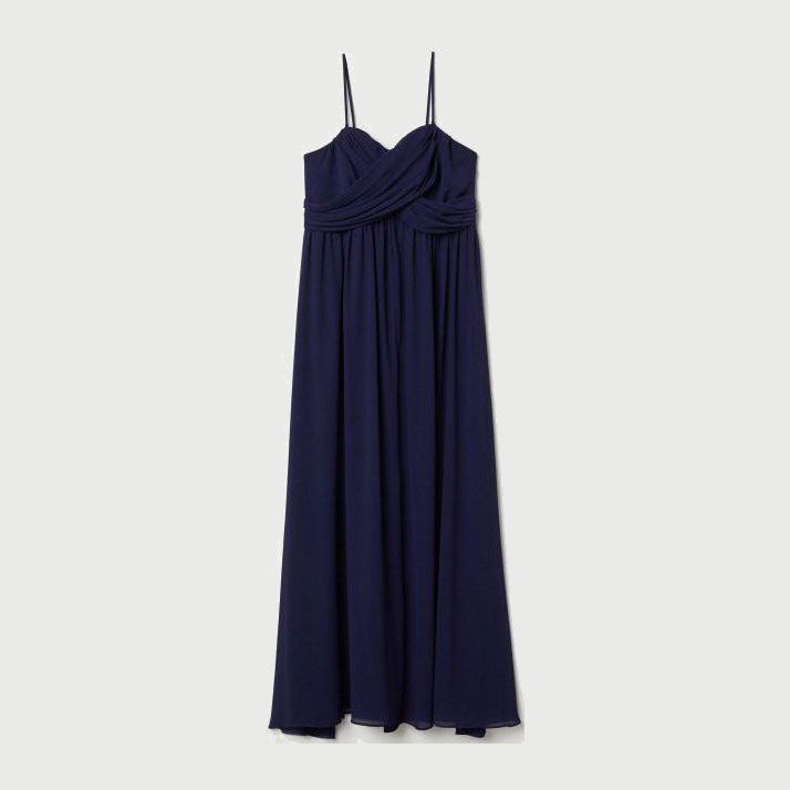 

Платье H&M 5867977-AAQJ 52 Темно-синее