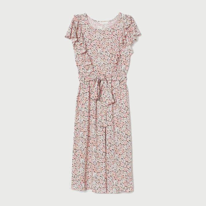 

Платье H& 1502-8340361  Белое с розовым, Платье H&M 1502-8340361 M Белое с розовым