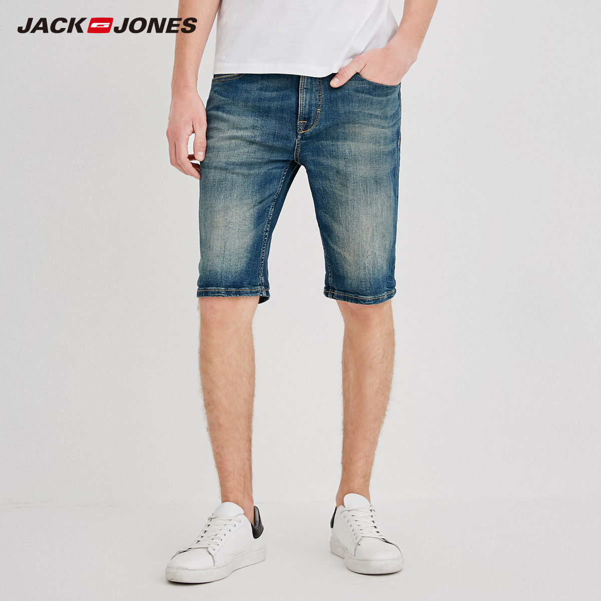 

шорти джинс Jack&jones 218243511E37 XL синій