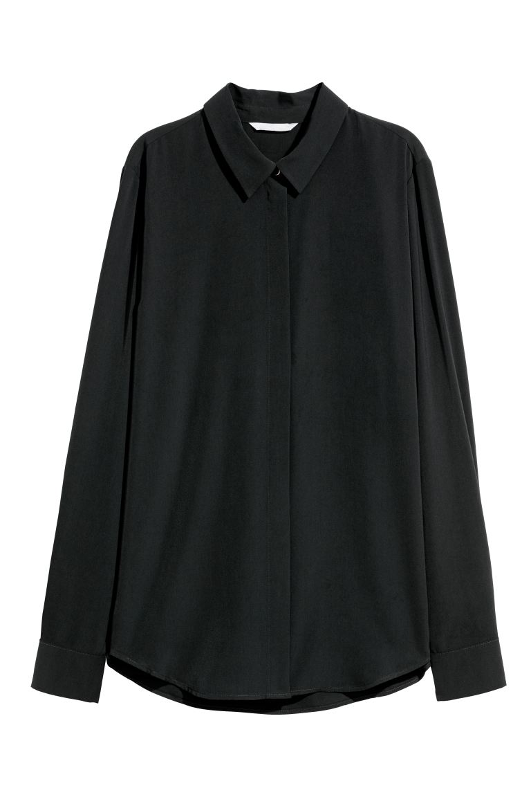 

Блуза H&M 0610730 38 чорний