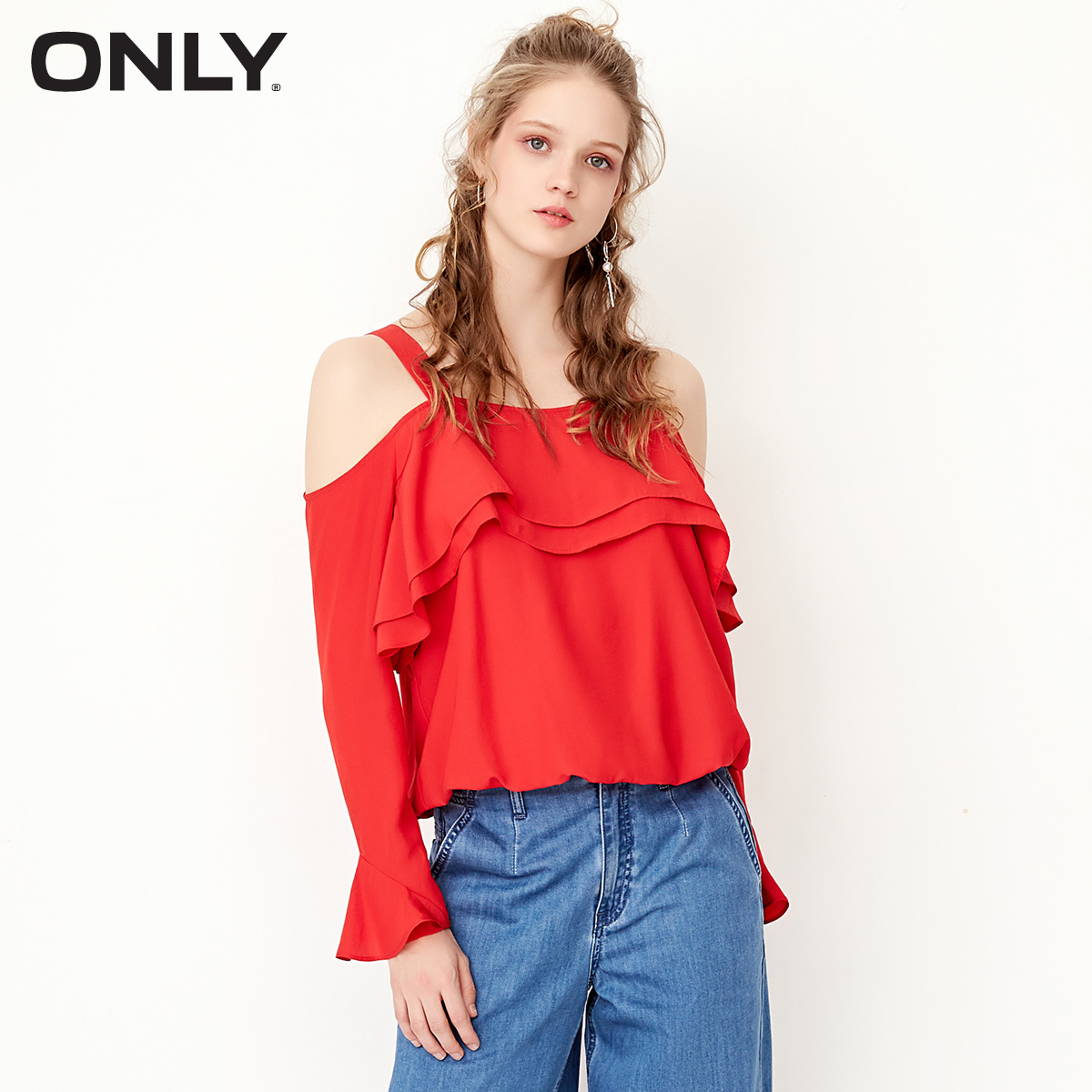 

Блуза Only 117258504F16SK M червоний