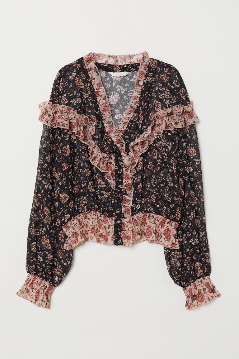 

Блуза H&M 0701261SK 34 комб.