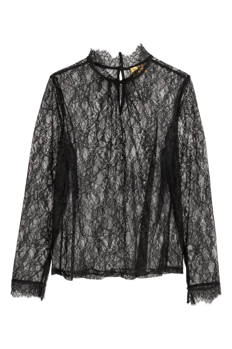 

Блуза H&M 0581124 32 чорний