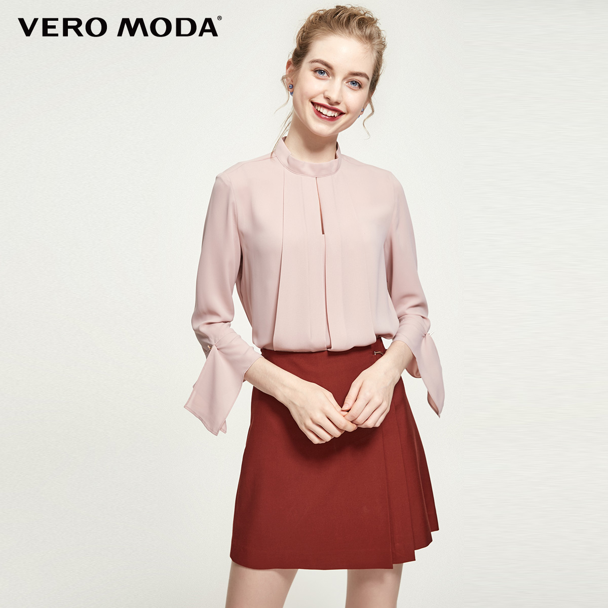 

Блуза Vero Moda 317358501C15SK S персиковий