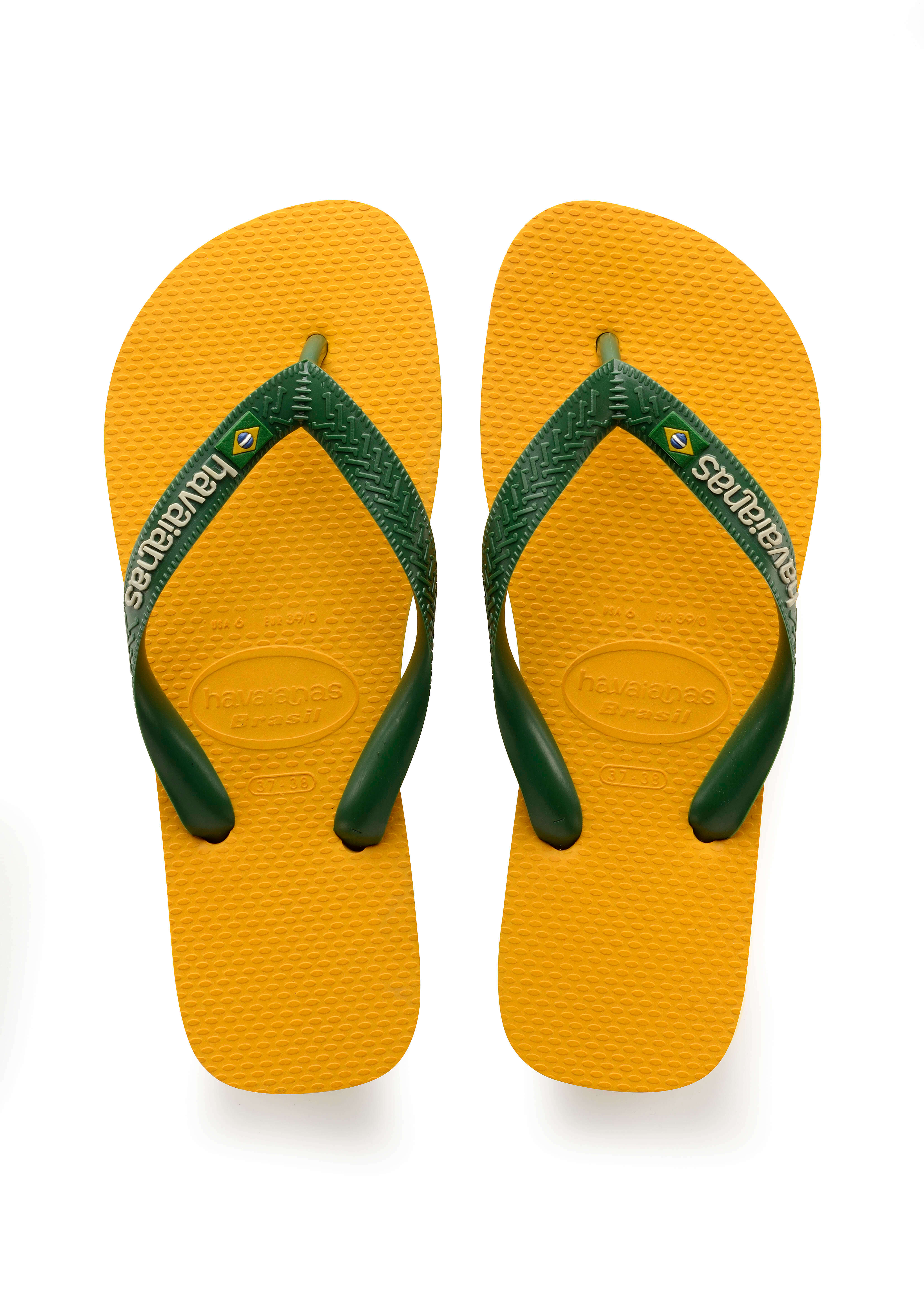 

в'єтнамки Havaianas 10625 39/40 жовтий з зеленим