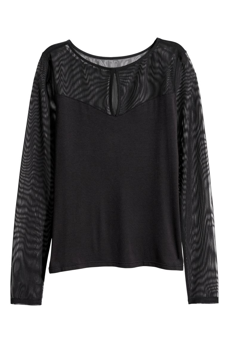 

Блуза H&M 0603013 S чорний