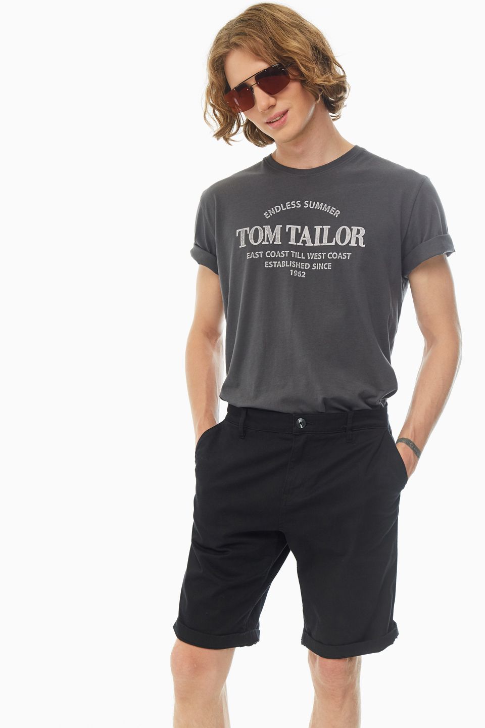 

шорти Tom Tailor 1016950.XX.12 S чорний