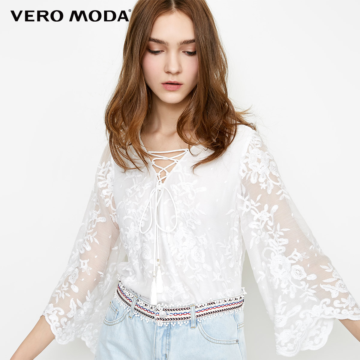 

Блуза Vero Moda 318158510S85SK M білий