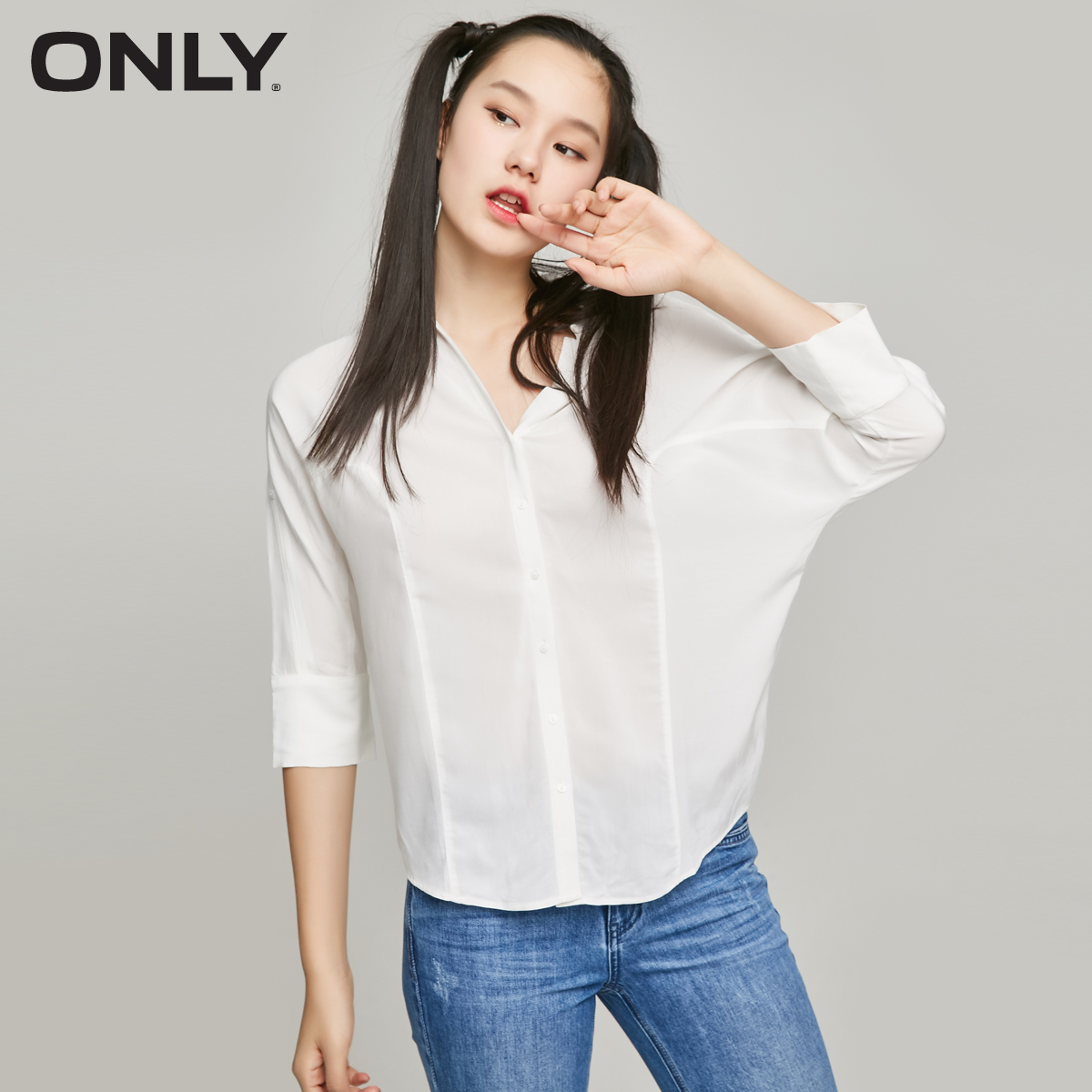 

Блуза Only 117205512A01 S білий
