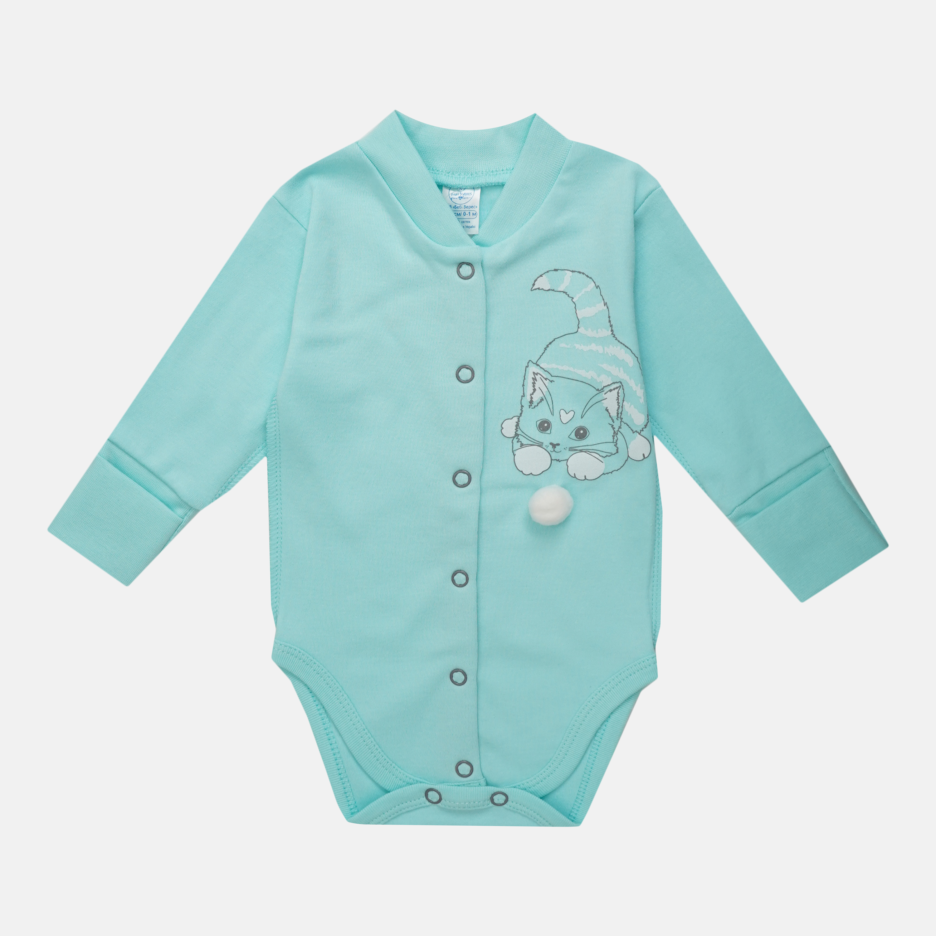 

Боди Baby Veres 102.98 80 см Мятное