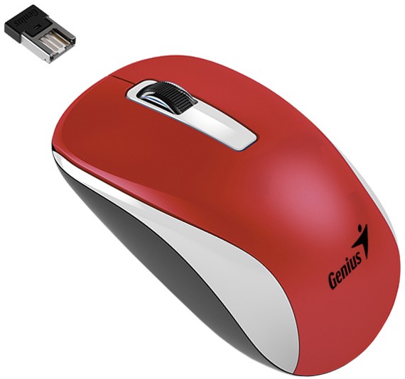 

Мышь Genius NX-7010 WH + Red UKR