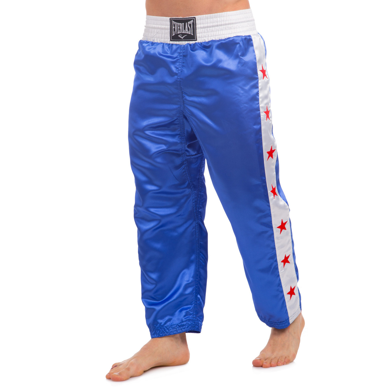 

Штаны для кикбоксинга Everlast Heroe 9016 размер XL (50-52) Blue-White