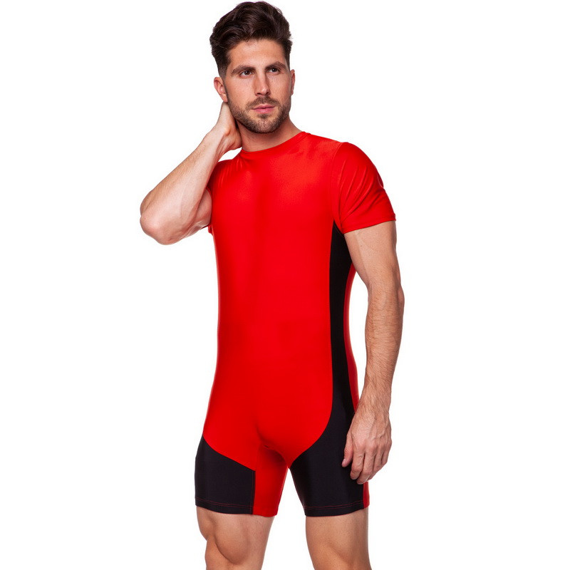 

Трико для борьбы борцовское трико Zelart Heroe 0716 размер L (44-46) Red-Black