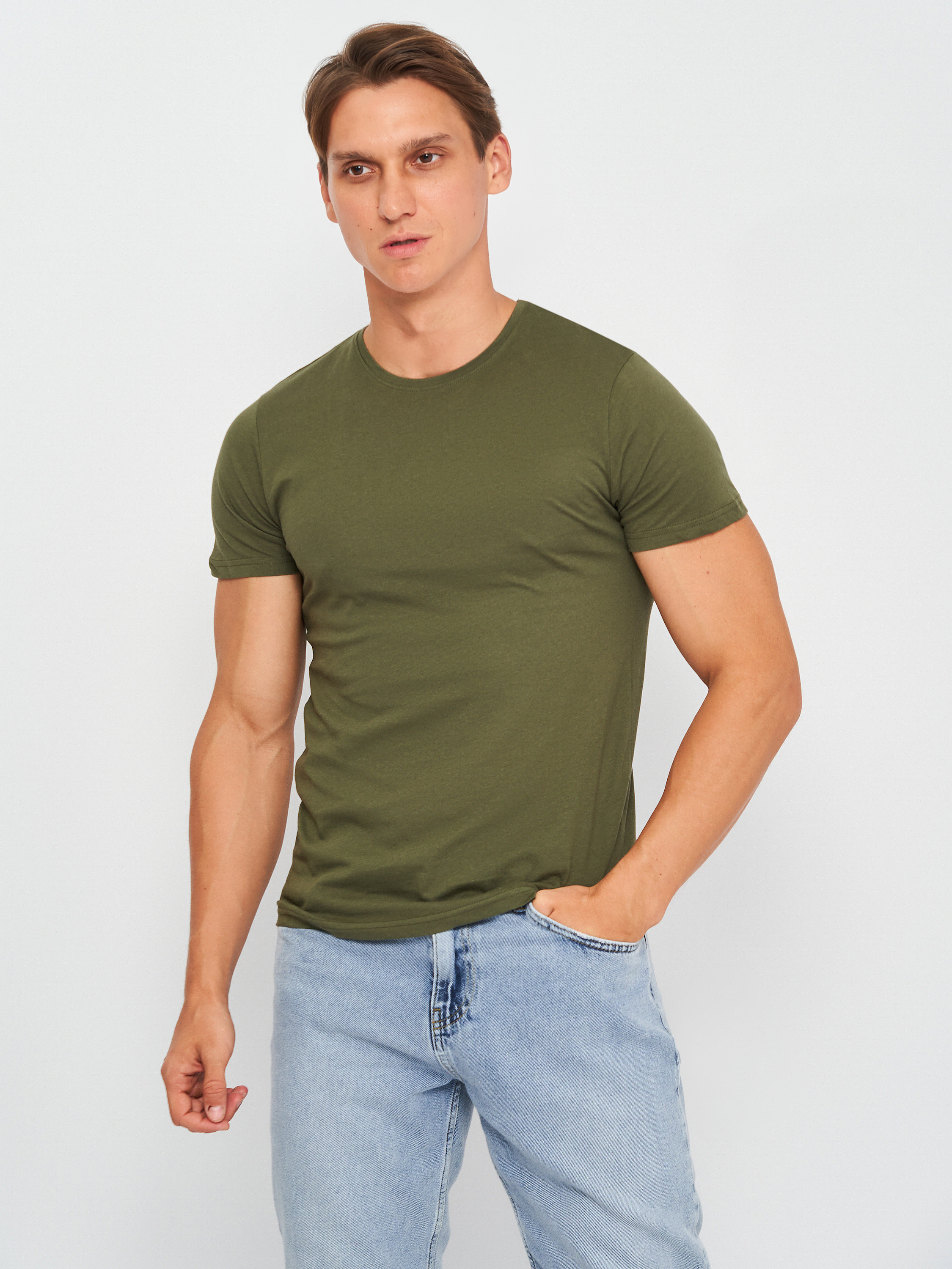 

Футболка Koton 9KAM15136LK S Khaki