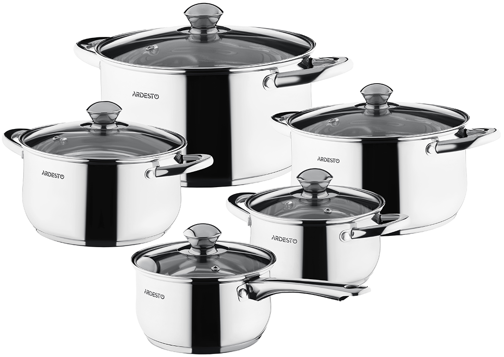 

Набор кастрюль Ardesto Gemini Gourmet 10 предметов