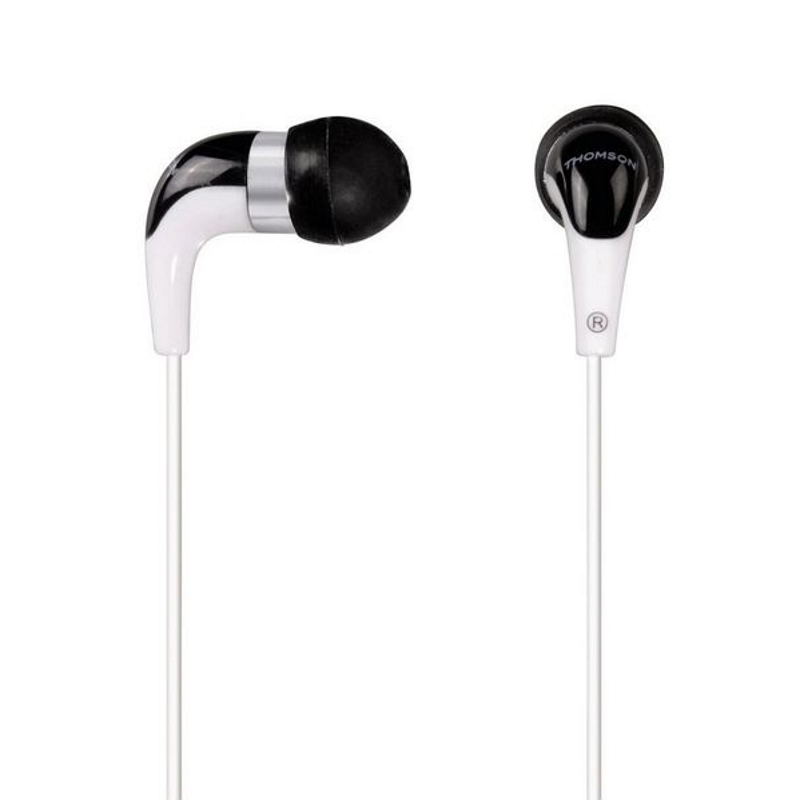 

Навушники Thomson EAR3112W/BK Stereo Earphones Black and White