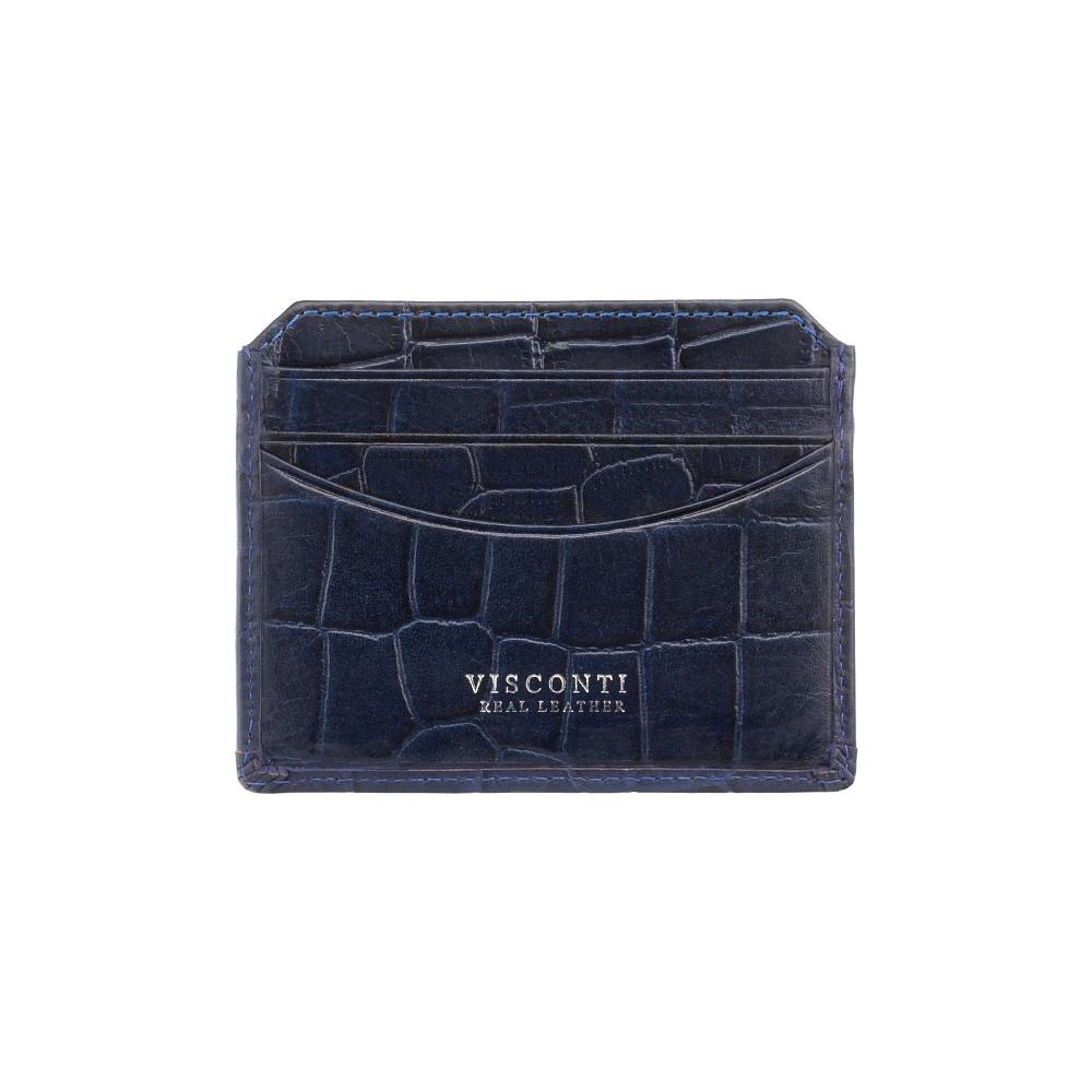 

Кредитница (кошелек для карт) Visconti CR90 - Scale (Blue)